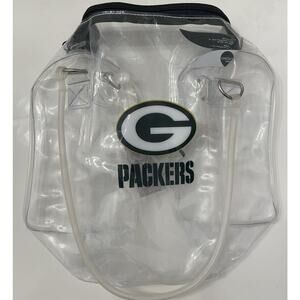 NFL Stadium Clear Stadium Friendly Bag Green Bay Packers Bowler Handles NWT